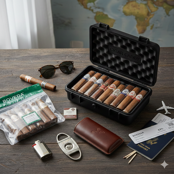 The Ultimate Guide to Traveling with Cigars: Carry-On Tips & Storage Secrets