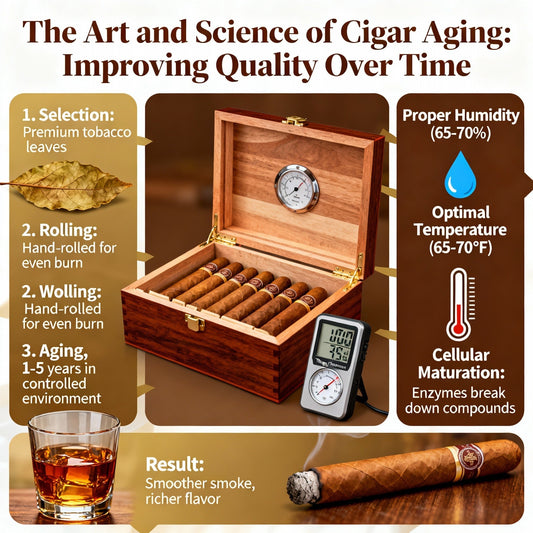 The Art and Science of Cigar Aging: Enhancing Quality Through Time